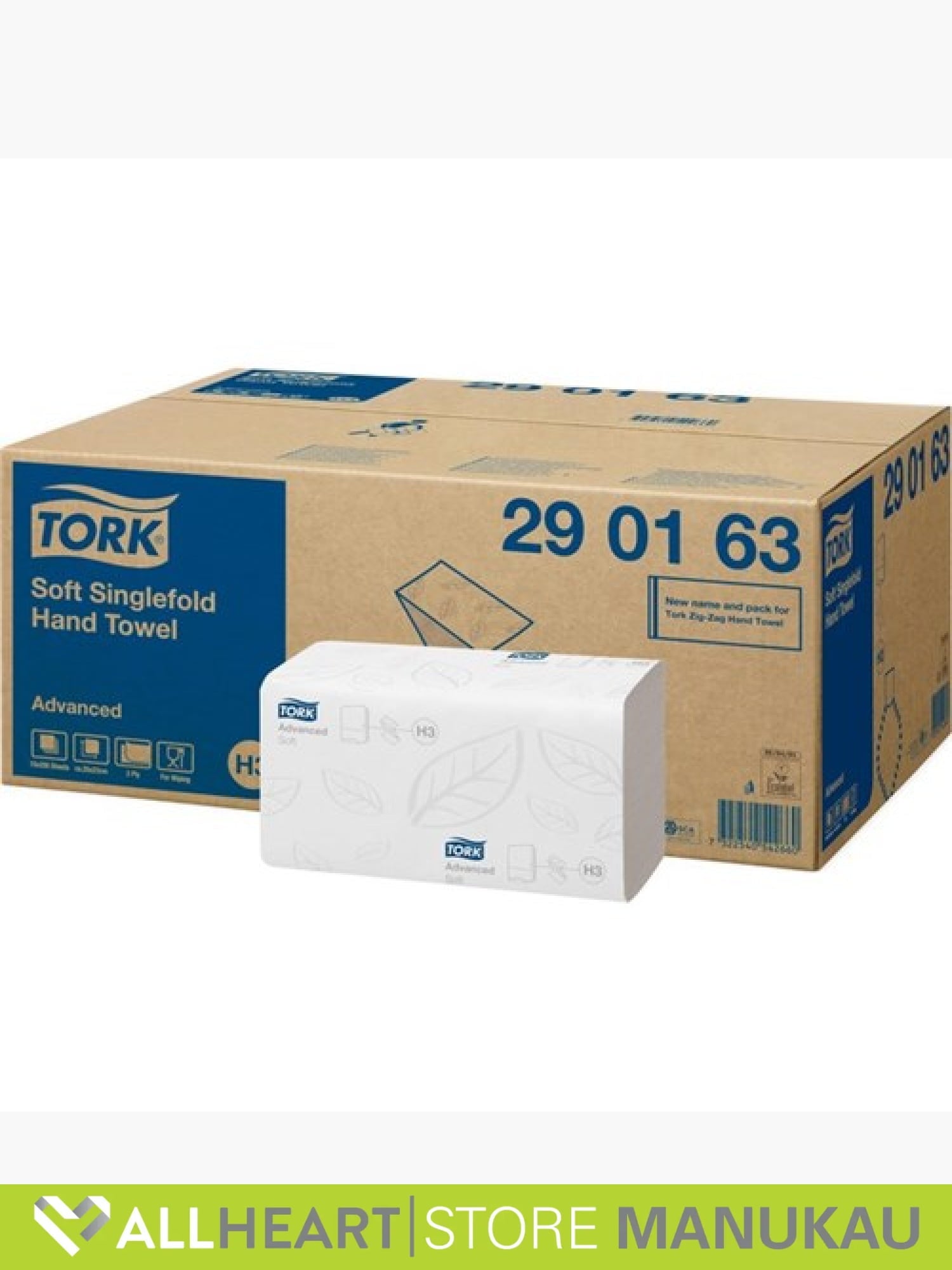 Tork - Single Fold Soft Hand Towel - 29 01 63
