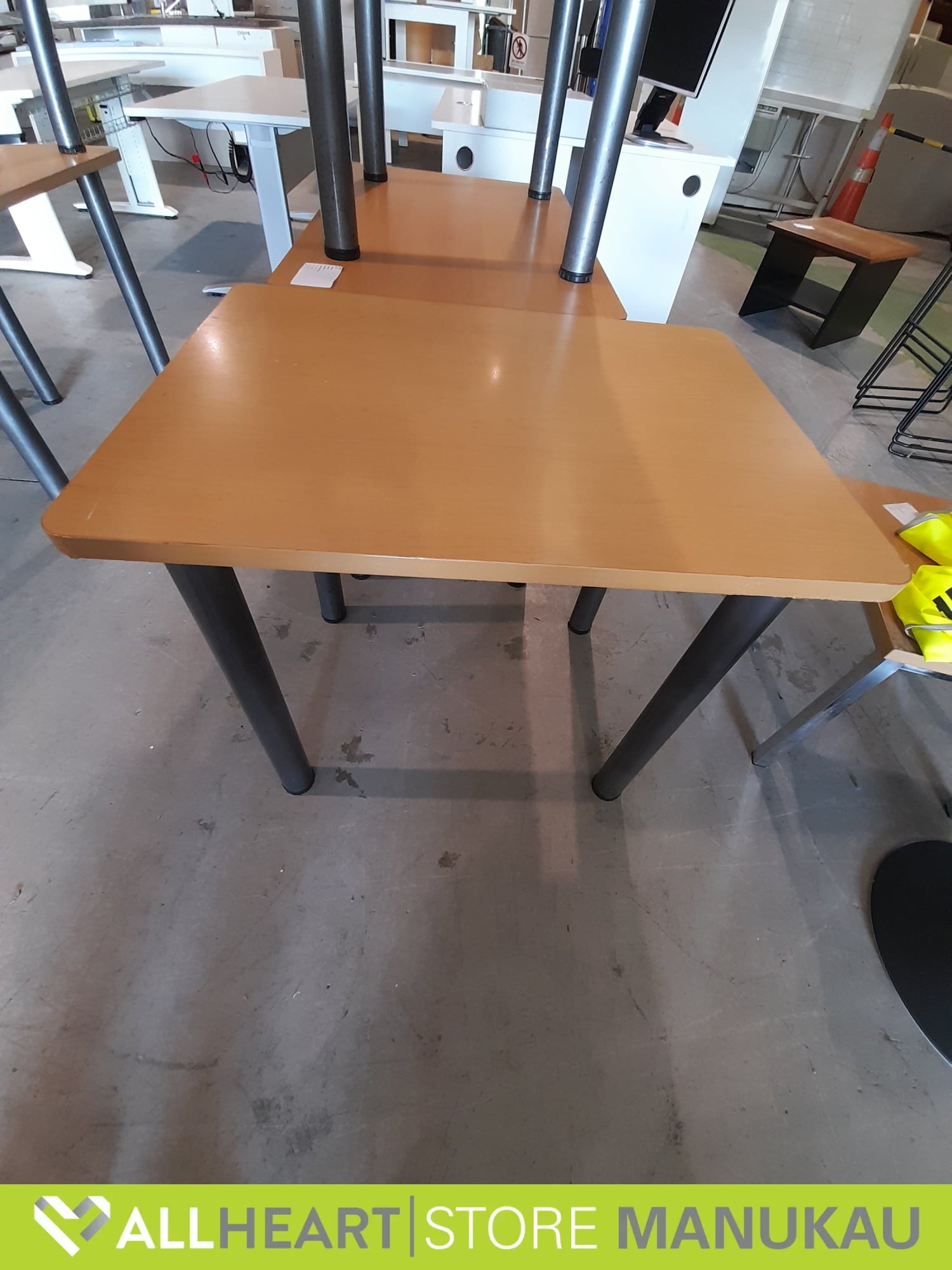 1000mm - Basic Table - Brown