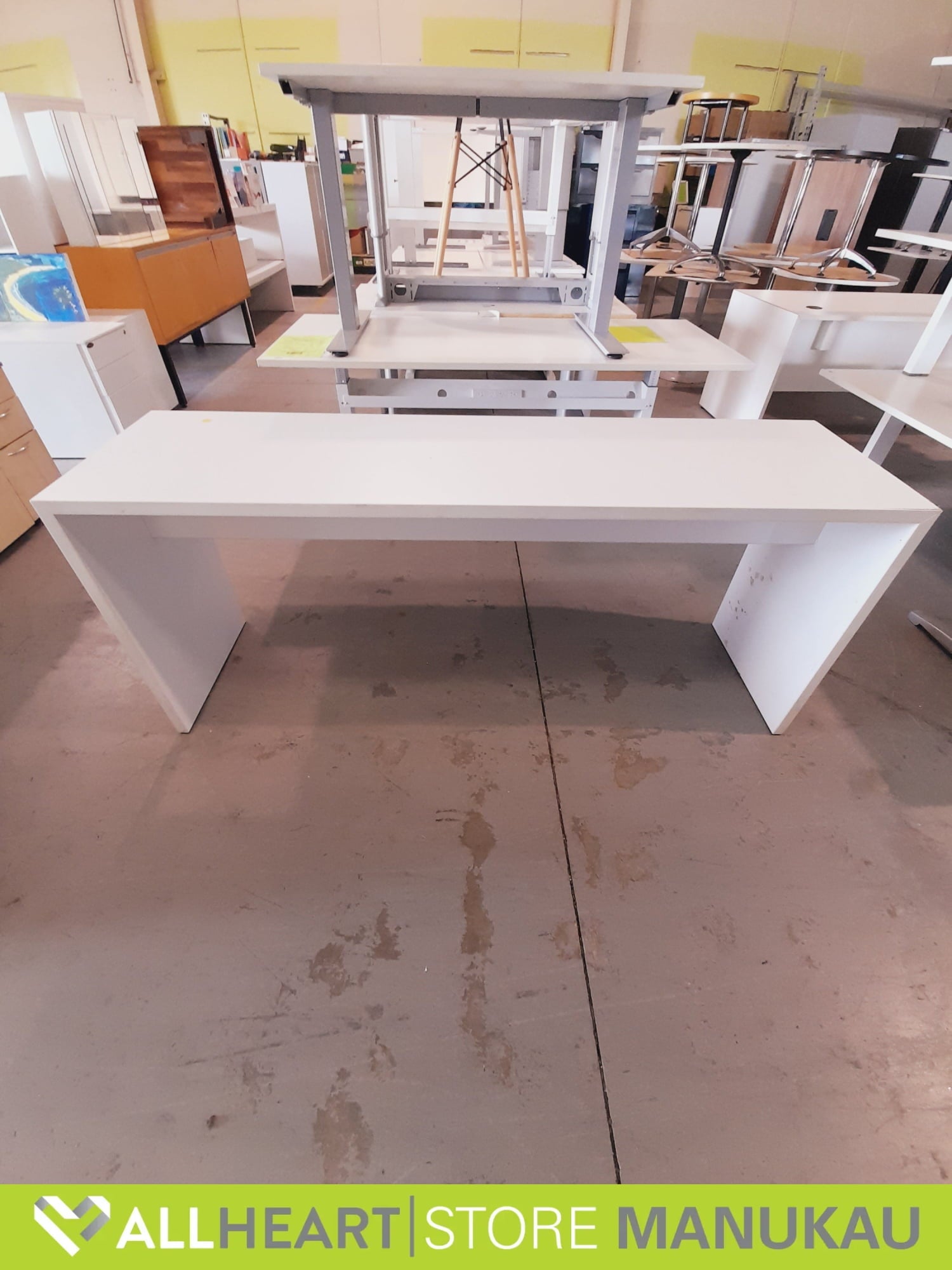 1800mm Solid Table - White