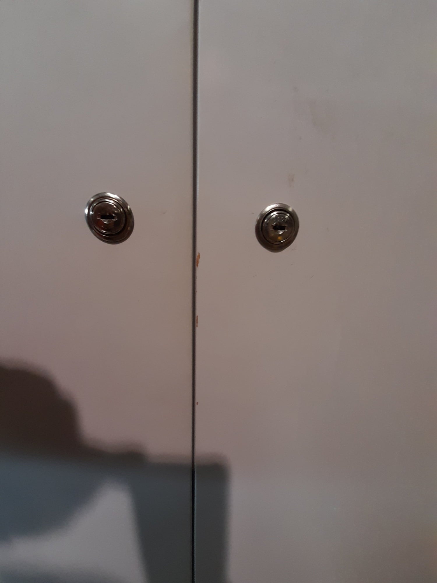 2 Door Cupboard - Grey