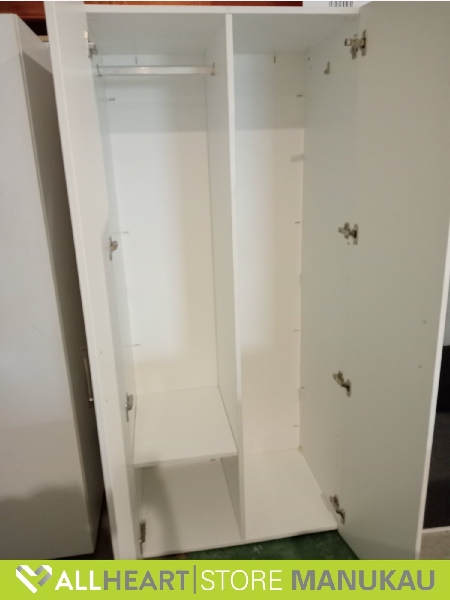 2-Door Split Wardrobe