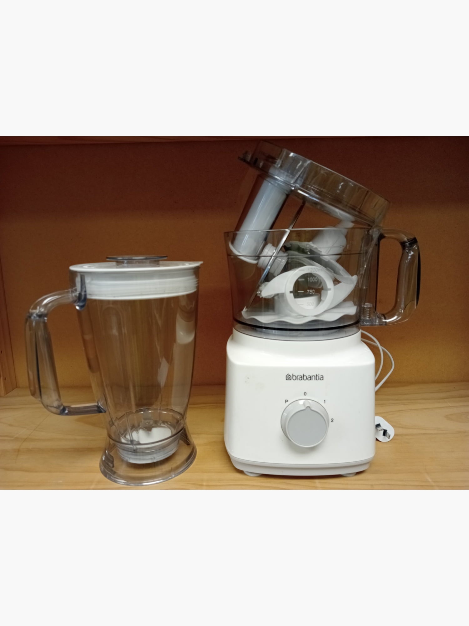 B/E Brabantia 6-in-1 Food Processor - Kitchen Appliance