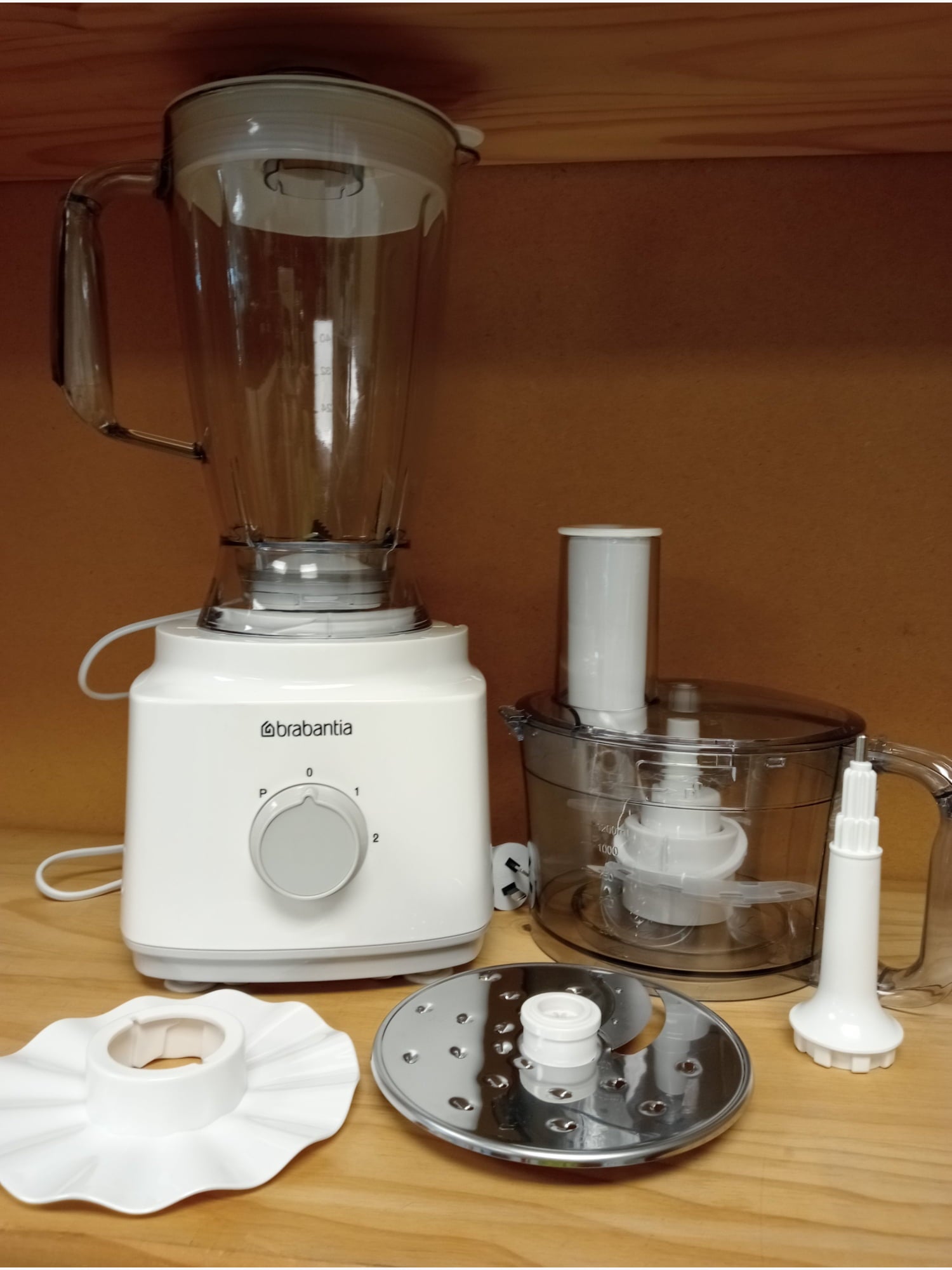 B/E Brabantia 6-in-1 Food Processor - Kitchen Appliance