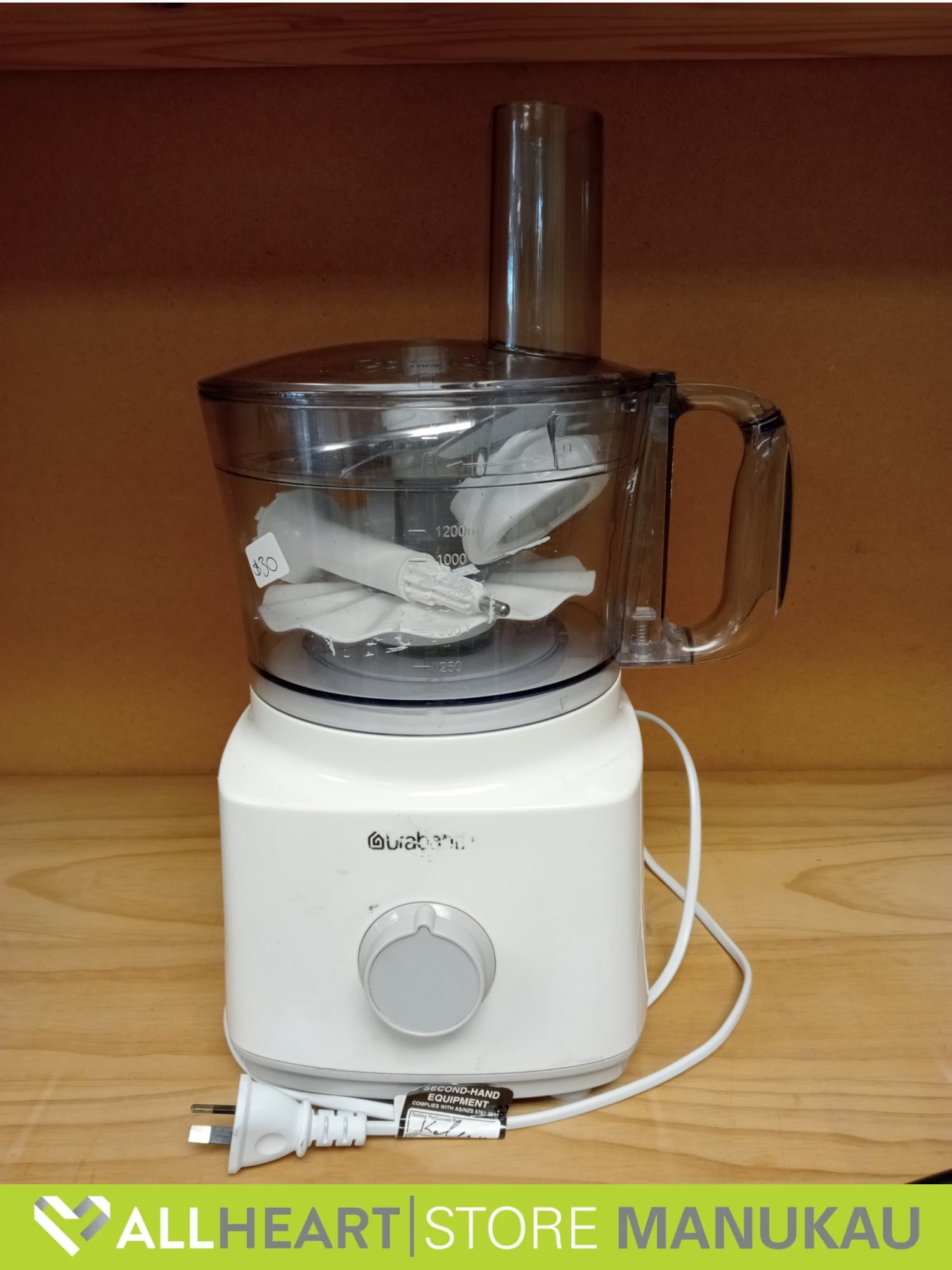 B/E Brabantia 6-in-1 Food Processor - Kitchen Appliance