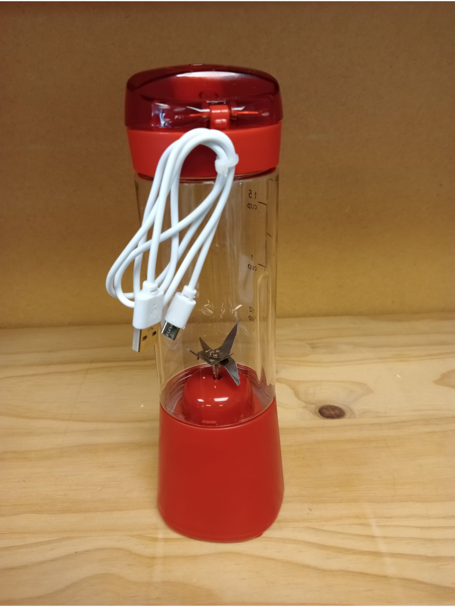 B/E Brabantia Portable Blender (Red) - Kitchen Appliance