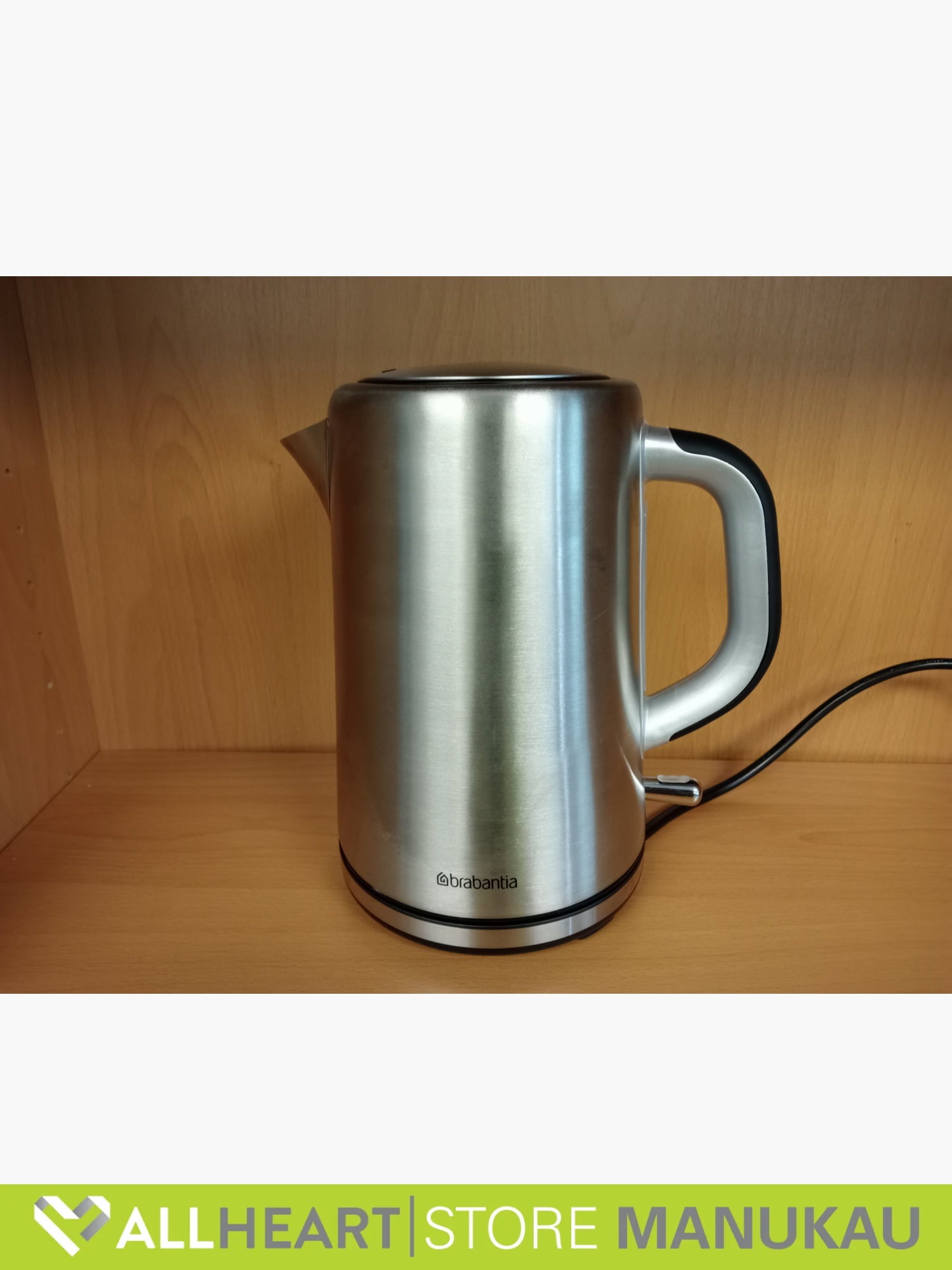 B/E Brabantia Stainless Steel Electric Kettle - Kitchen Appliance