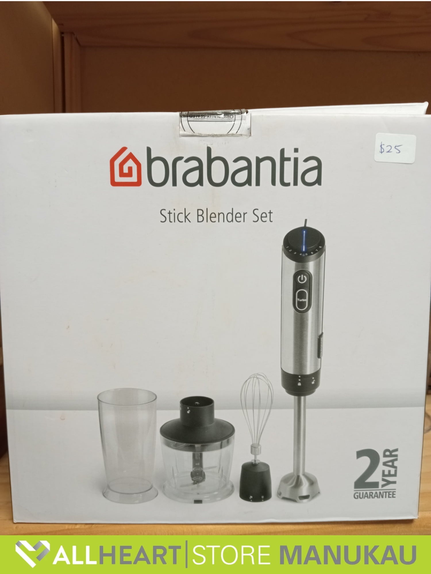 B/E Brabantia Stick Blender Set - Kitchen Appliance