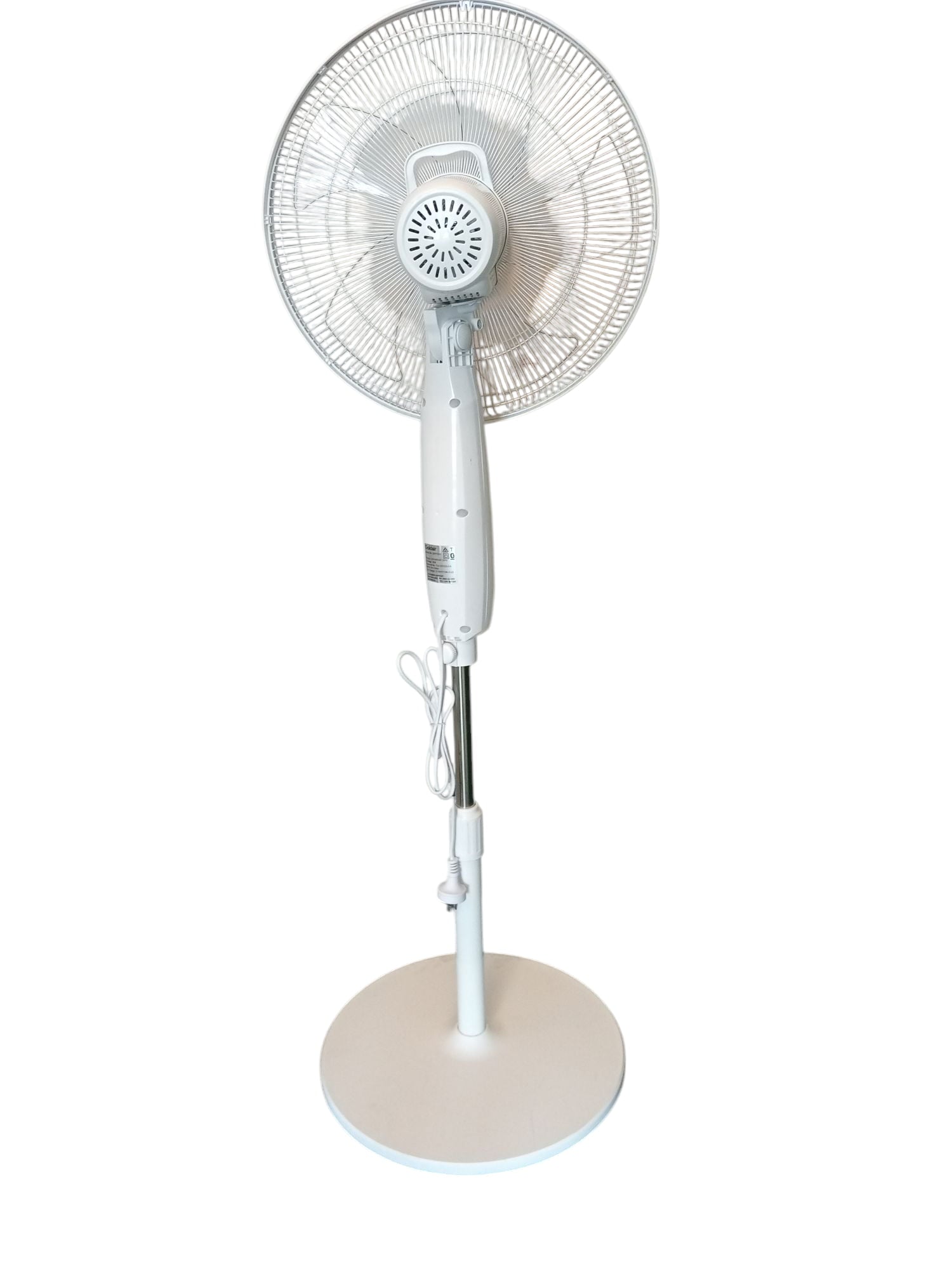 B/E Goldair 40cm Platinum Wifi Pedestal Fan - Electrical Goods