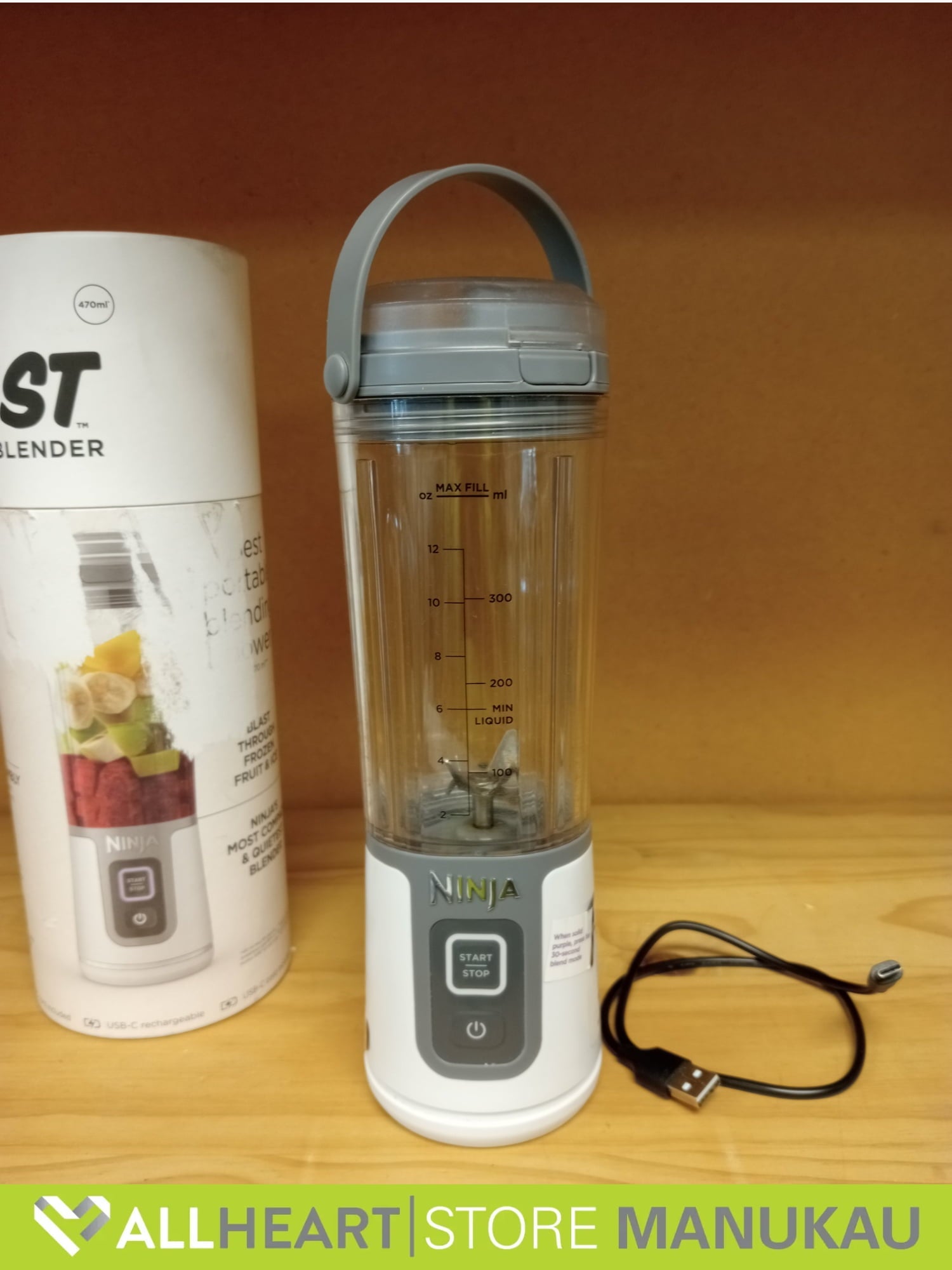 B/E Ninja Blast Portable Blender - Kitchen Appliance