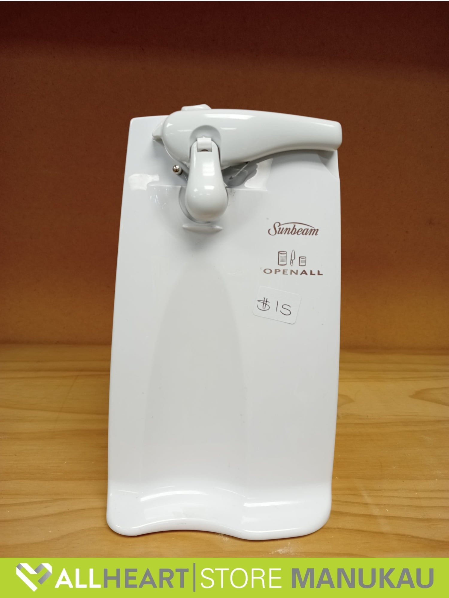 B/E Sunbeam OpenAll Electric Can Opener - Kitchen Appliance