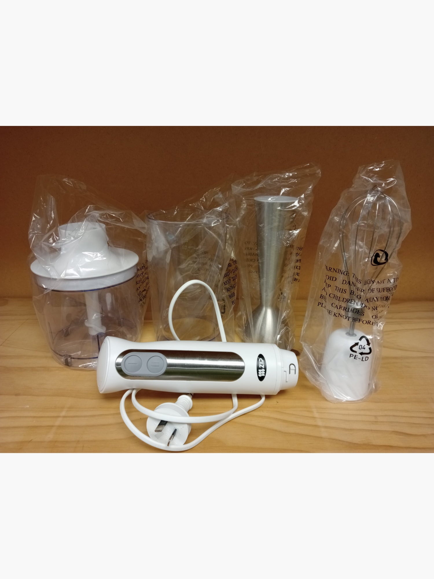 B/E Zip 3-in-1 Hand Blender - Kitchen Appliance