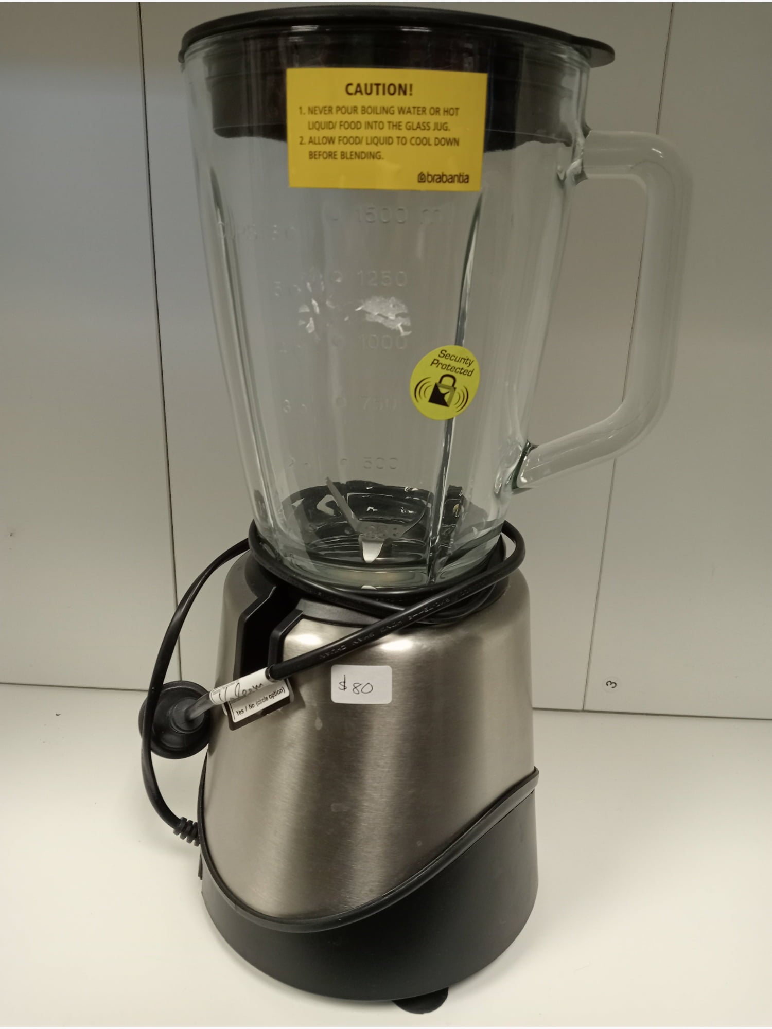 BE Brabantia 5-Speed Blender - Kitchen Appliance