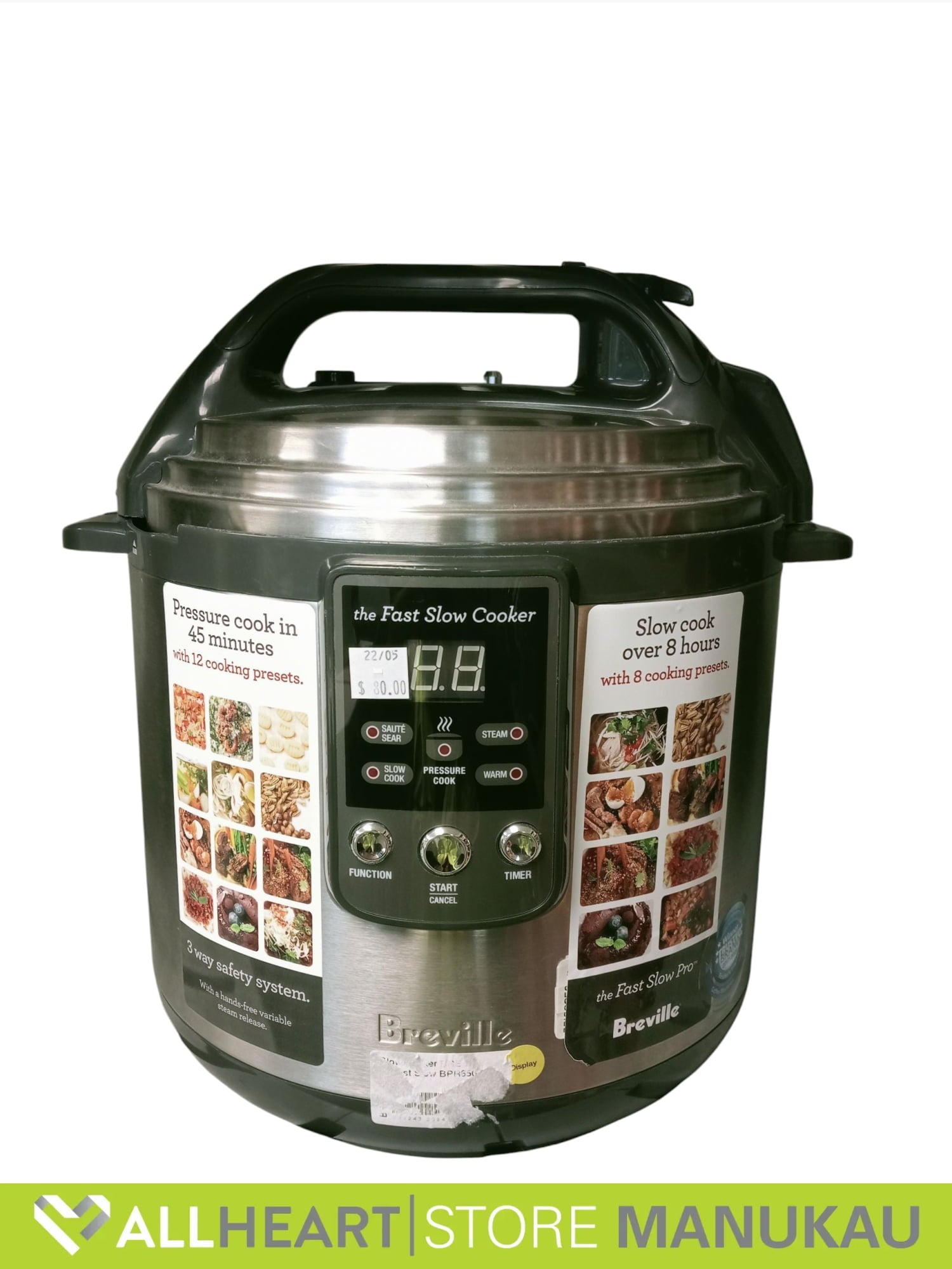 BE Breville the Fast Slow Cooker - Kitchen Appliance