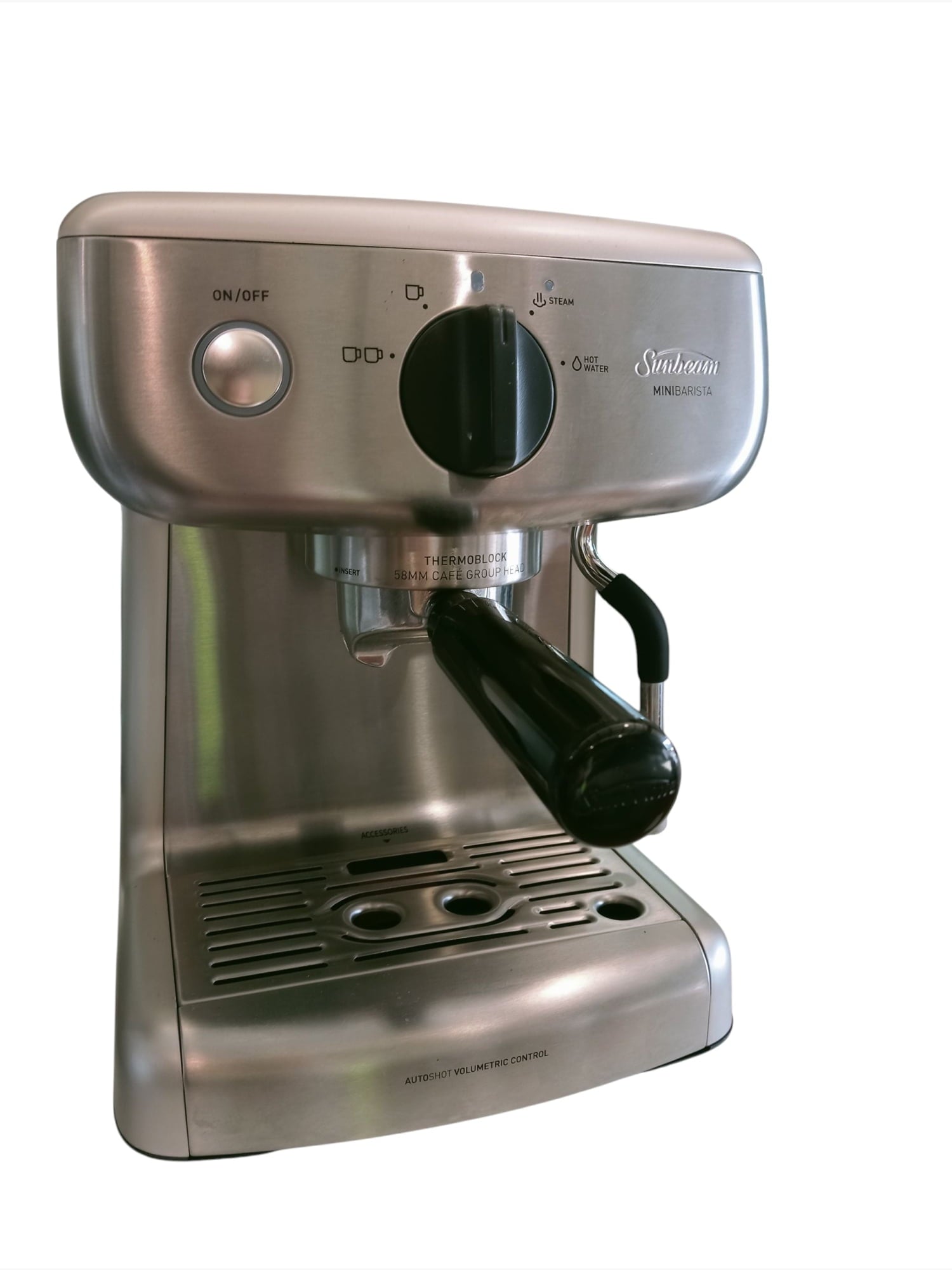 BE Sunbeam mini Barista expresso machine silver EM4300 - Kitchen Appliance
