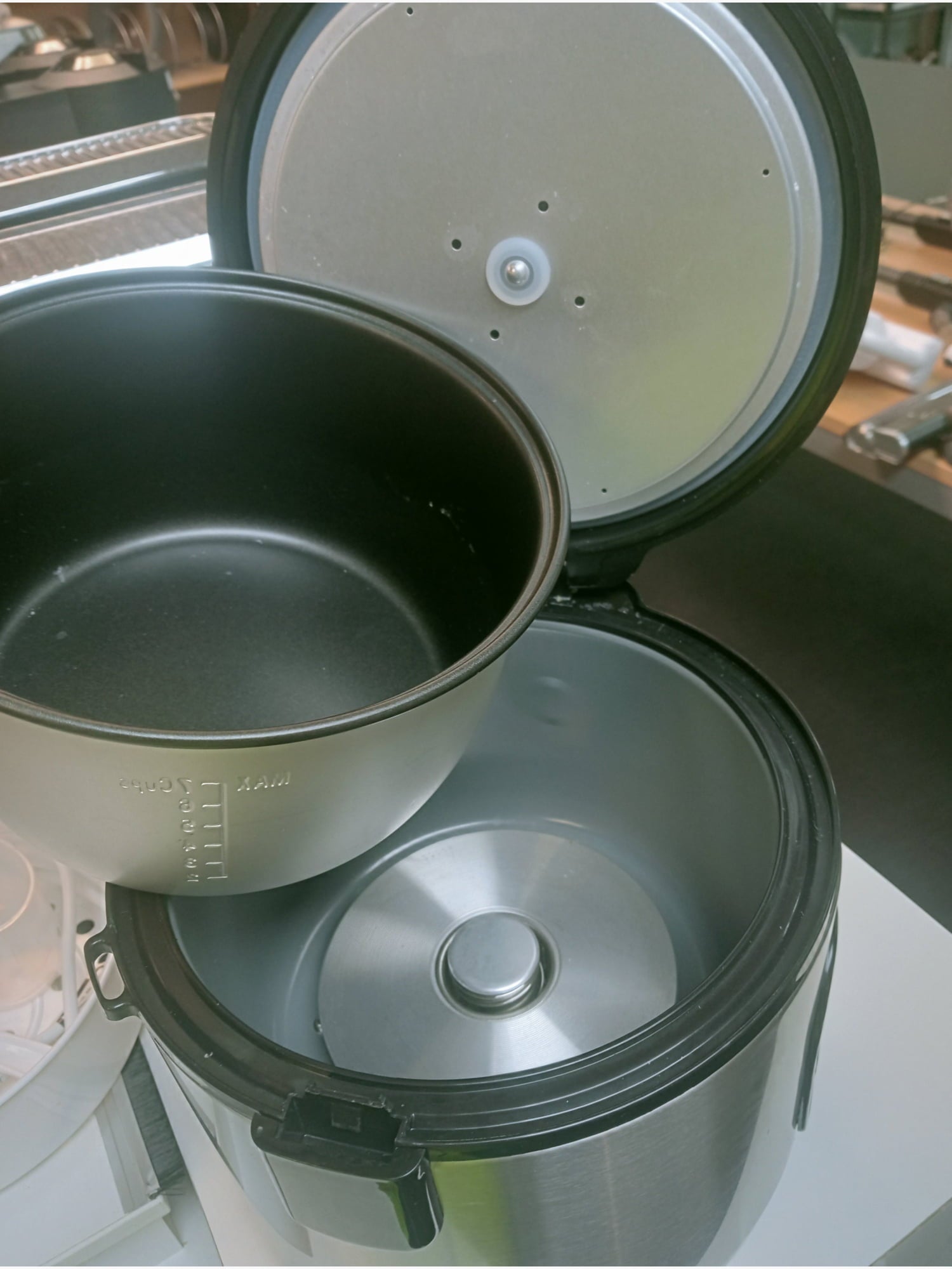 BE Sunbeam Rice Perfect Deluxe 7 Rice Cooker - Kitchen Appliance