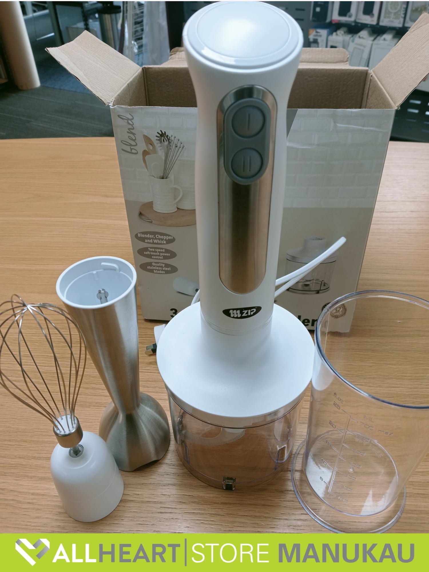 BE Zip 3-in-1 Stick Blender - Kitchen Appliance