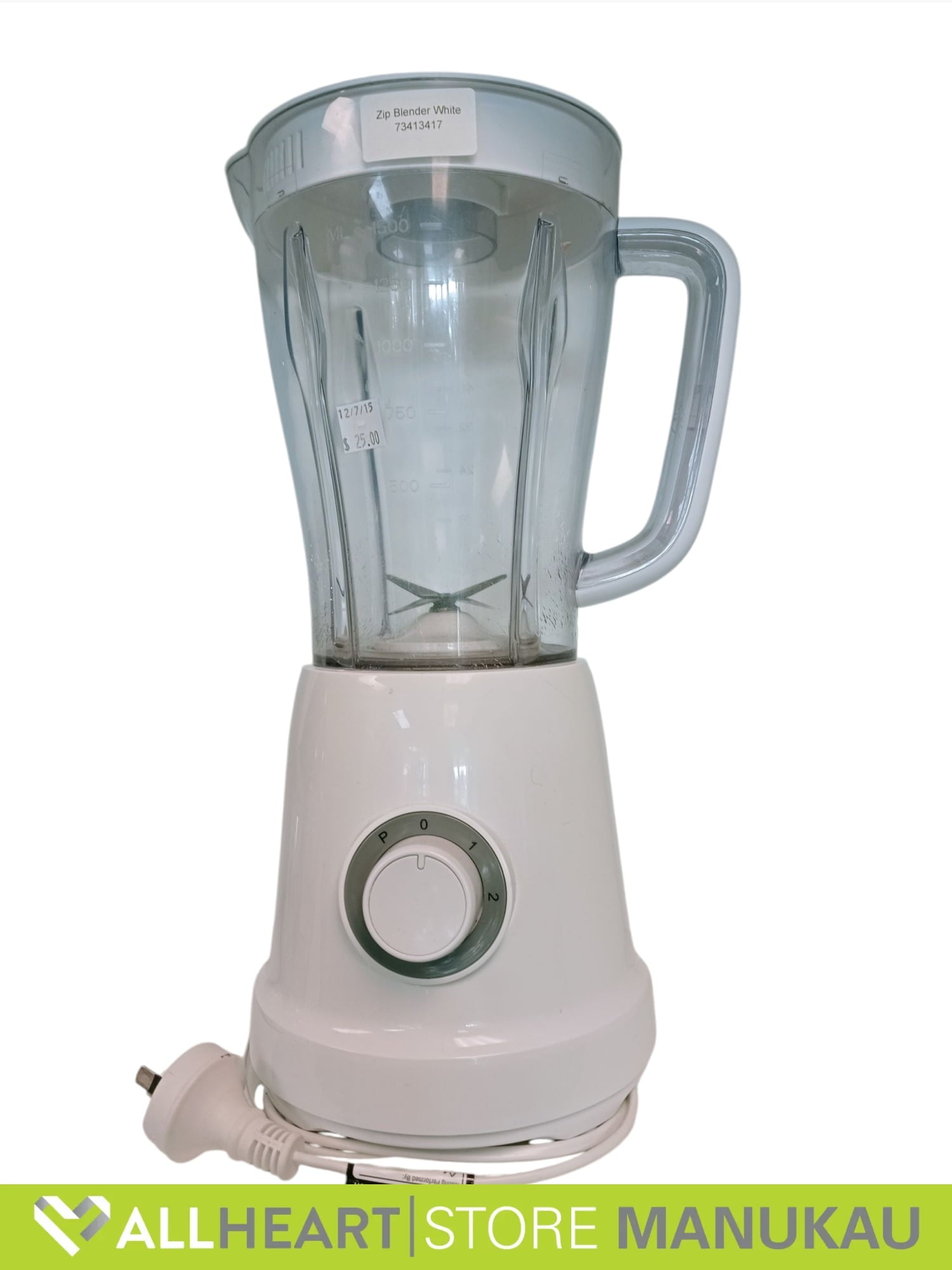BE Zip Blender White - Kitchen Appliance