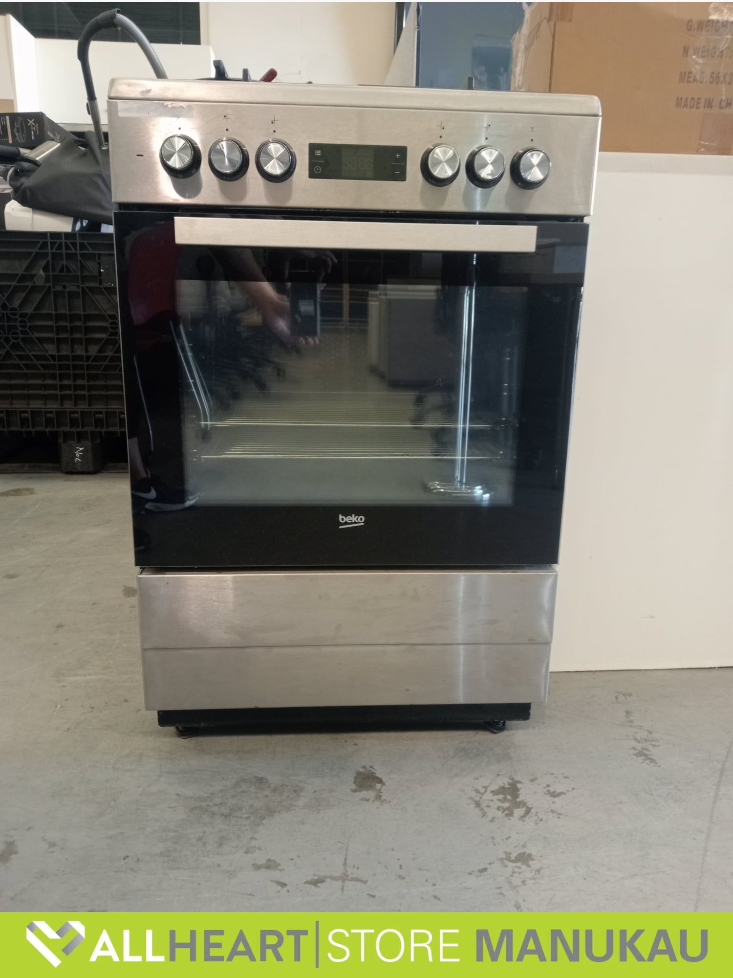 Beko Dual Fuel Free Standing Oven - 60cm - Kitchen Appliance