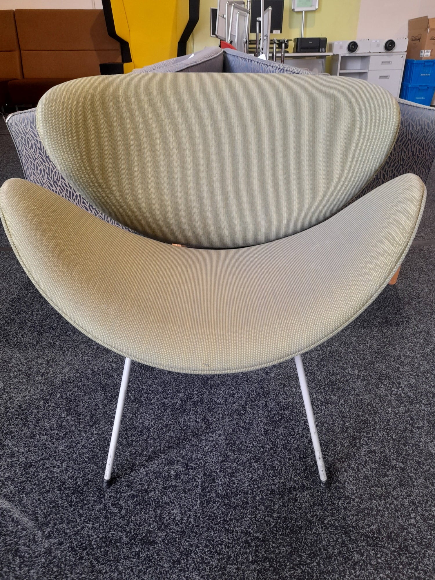 Contemporary Design - Single Chair Green