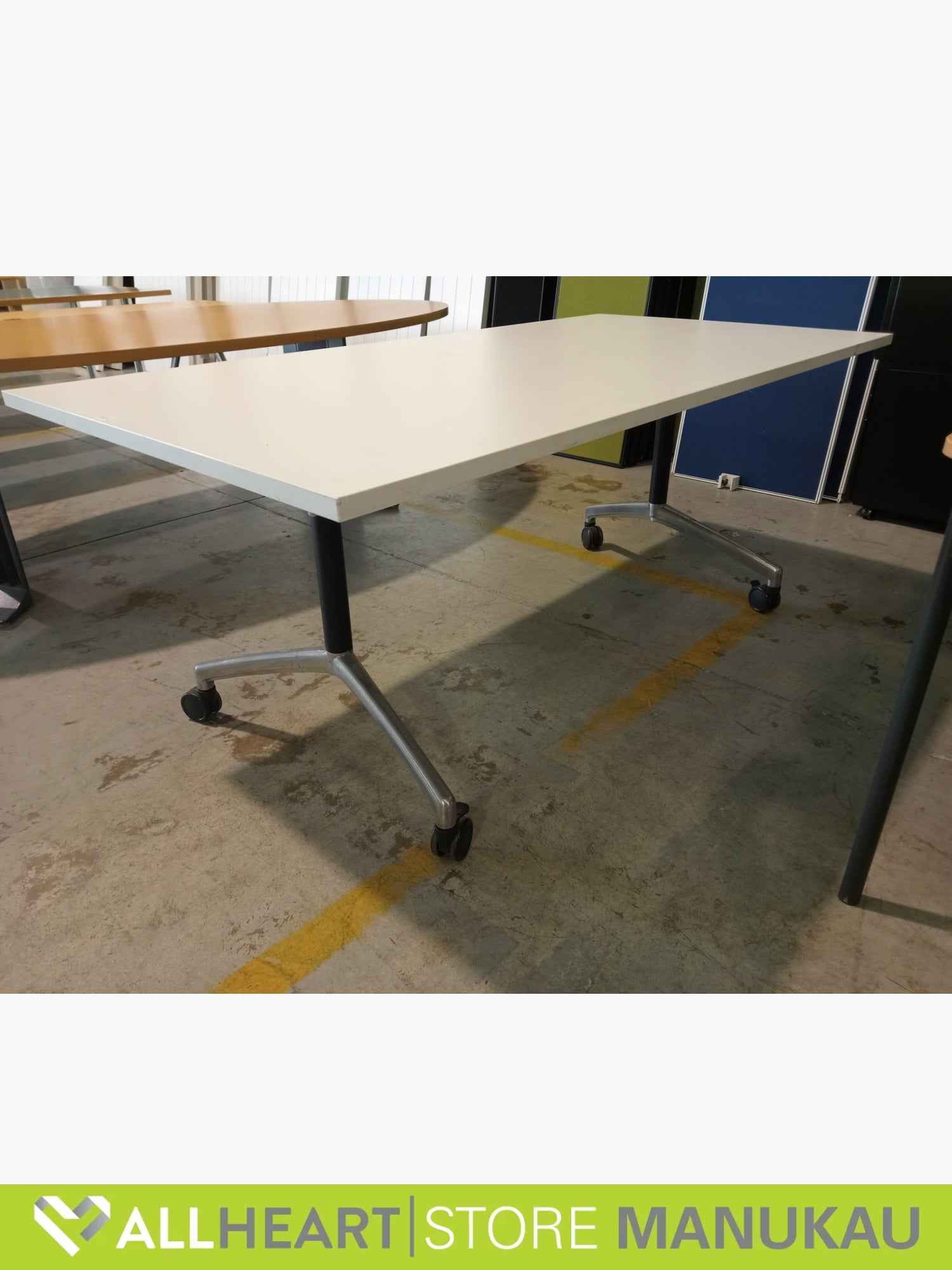 Flip Desk - White - Office furniture