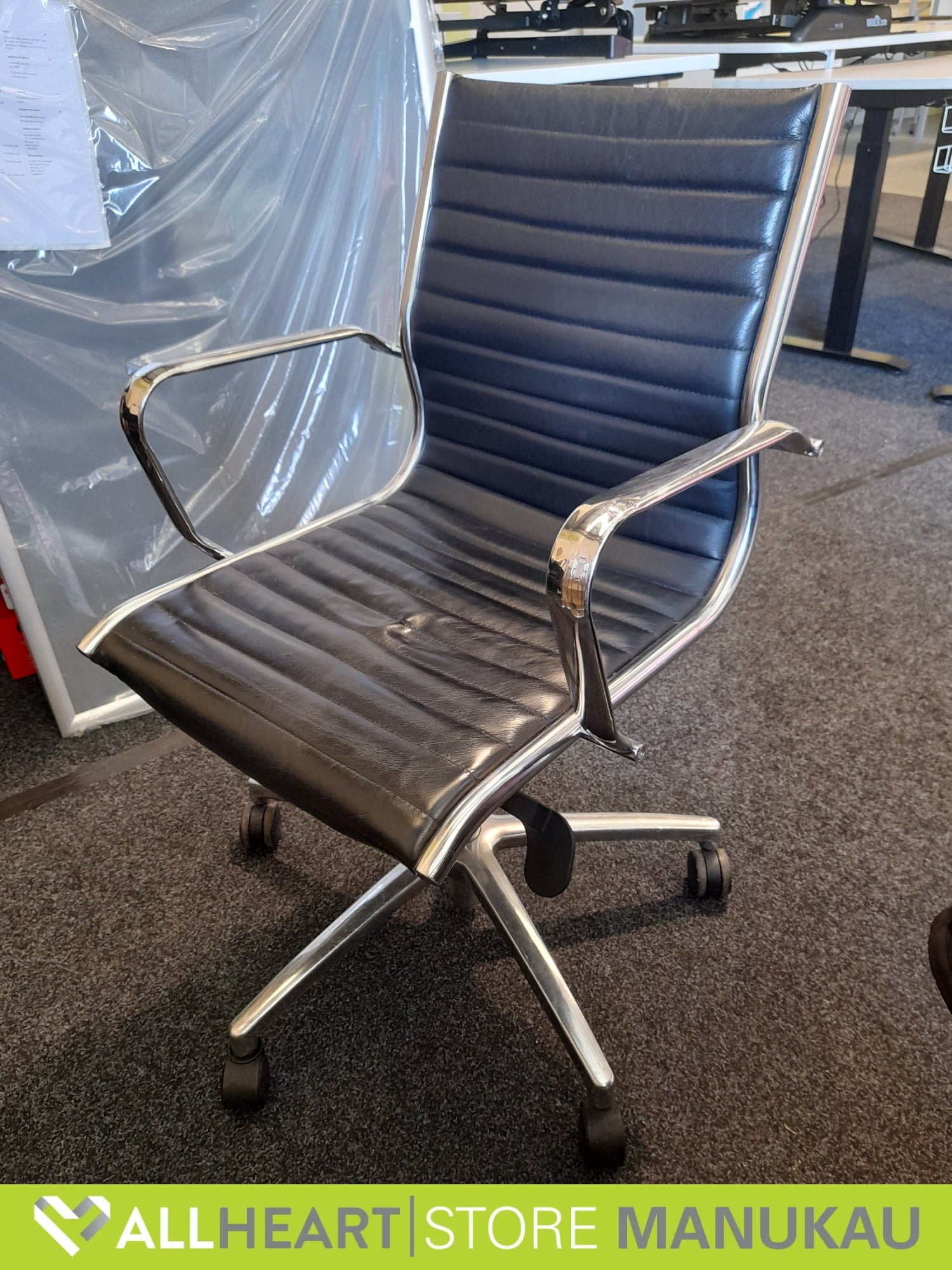 Freeway Office Chair - Black Arm Rest