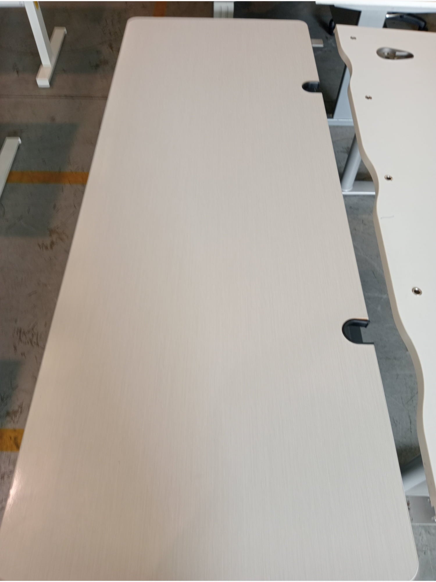 Grey Desk - 2000mm - Office furniture
