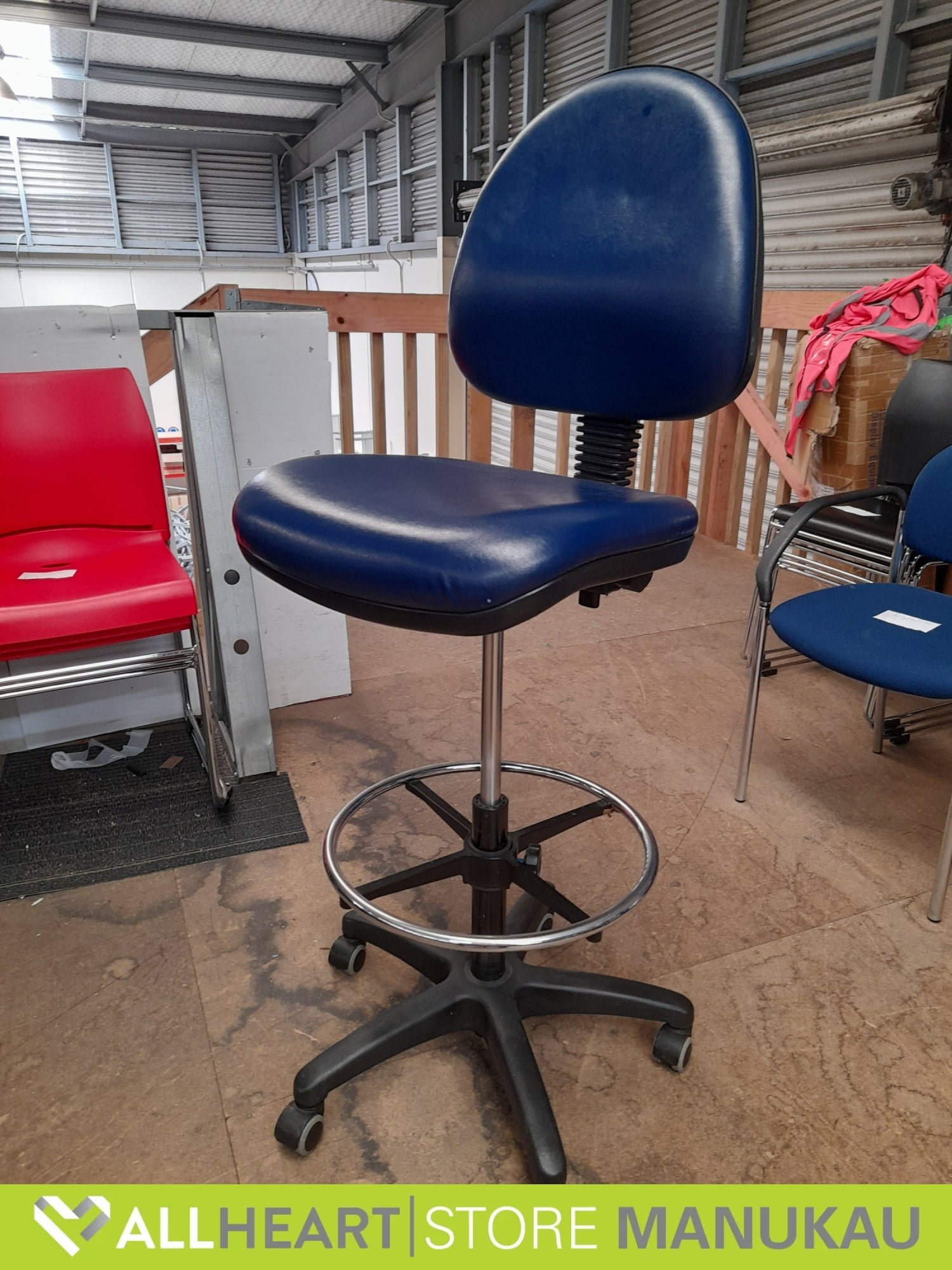 High Task - Office Chair - Dark Blue