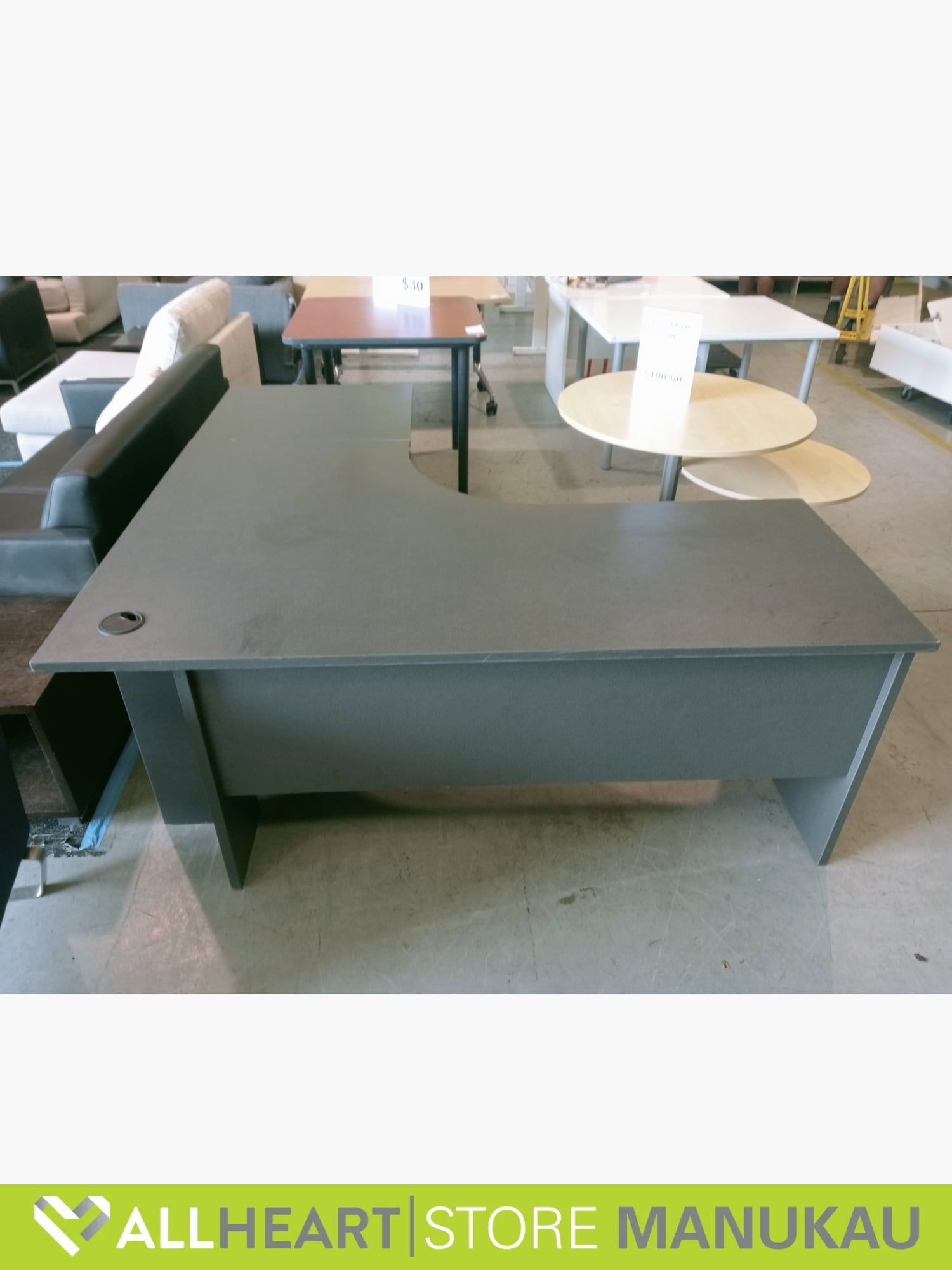 L shape modesty desk - Office furniture