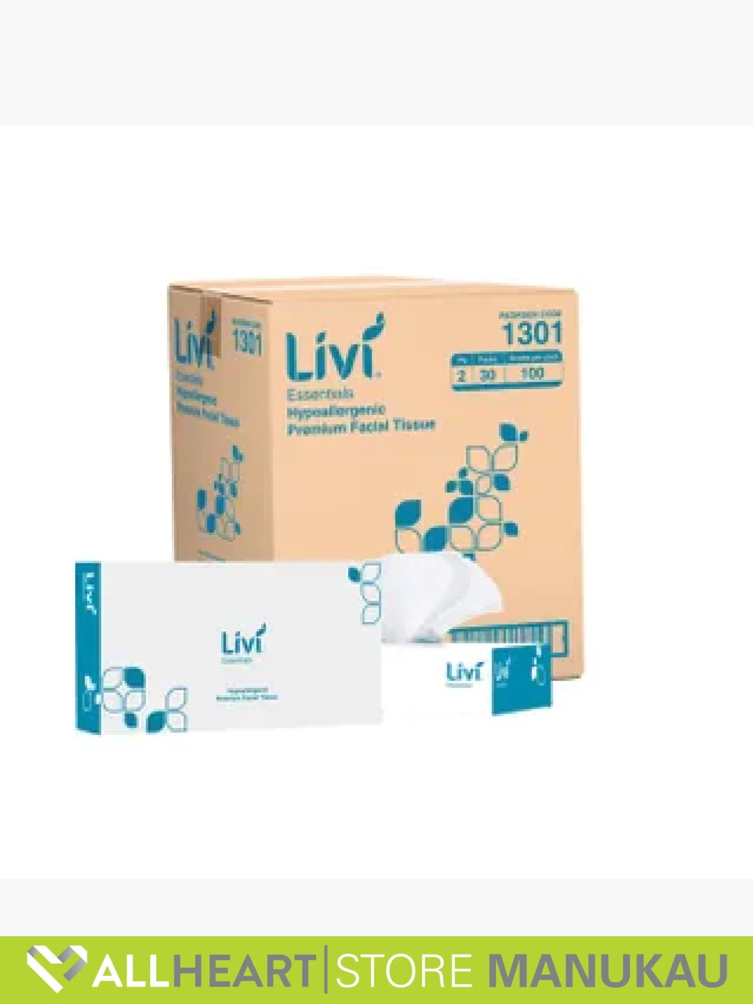 Livi - Hypoallergenic Facial Tissue - 1301