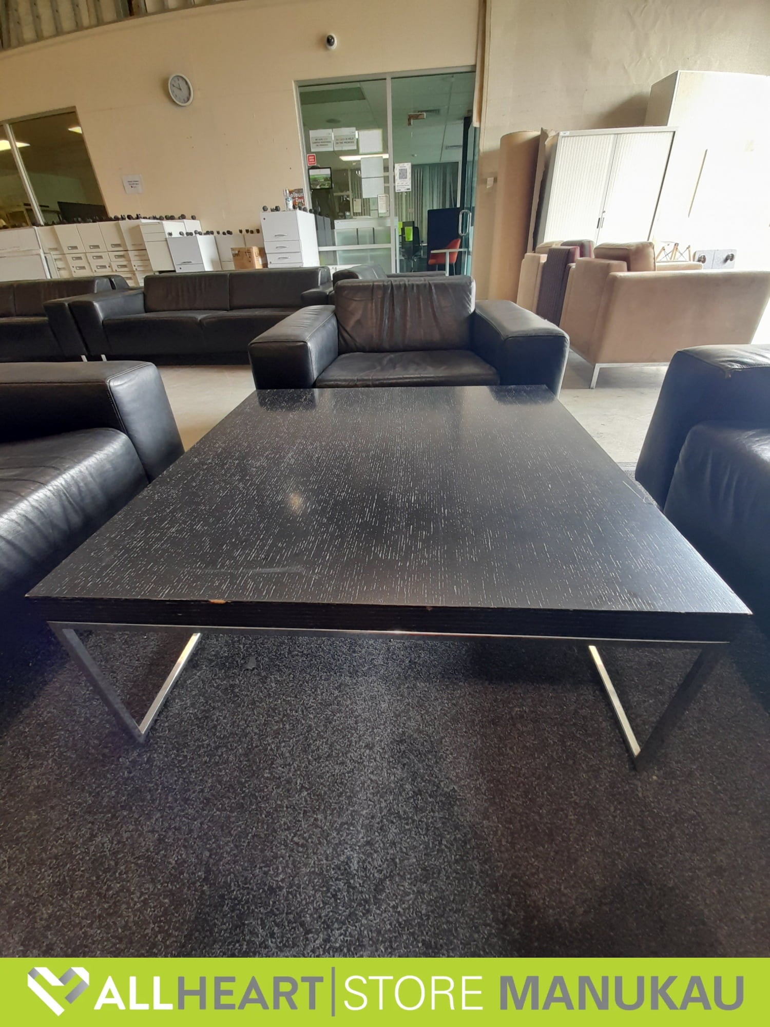 Modern - Square Coffee Table - Black