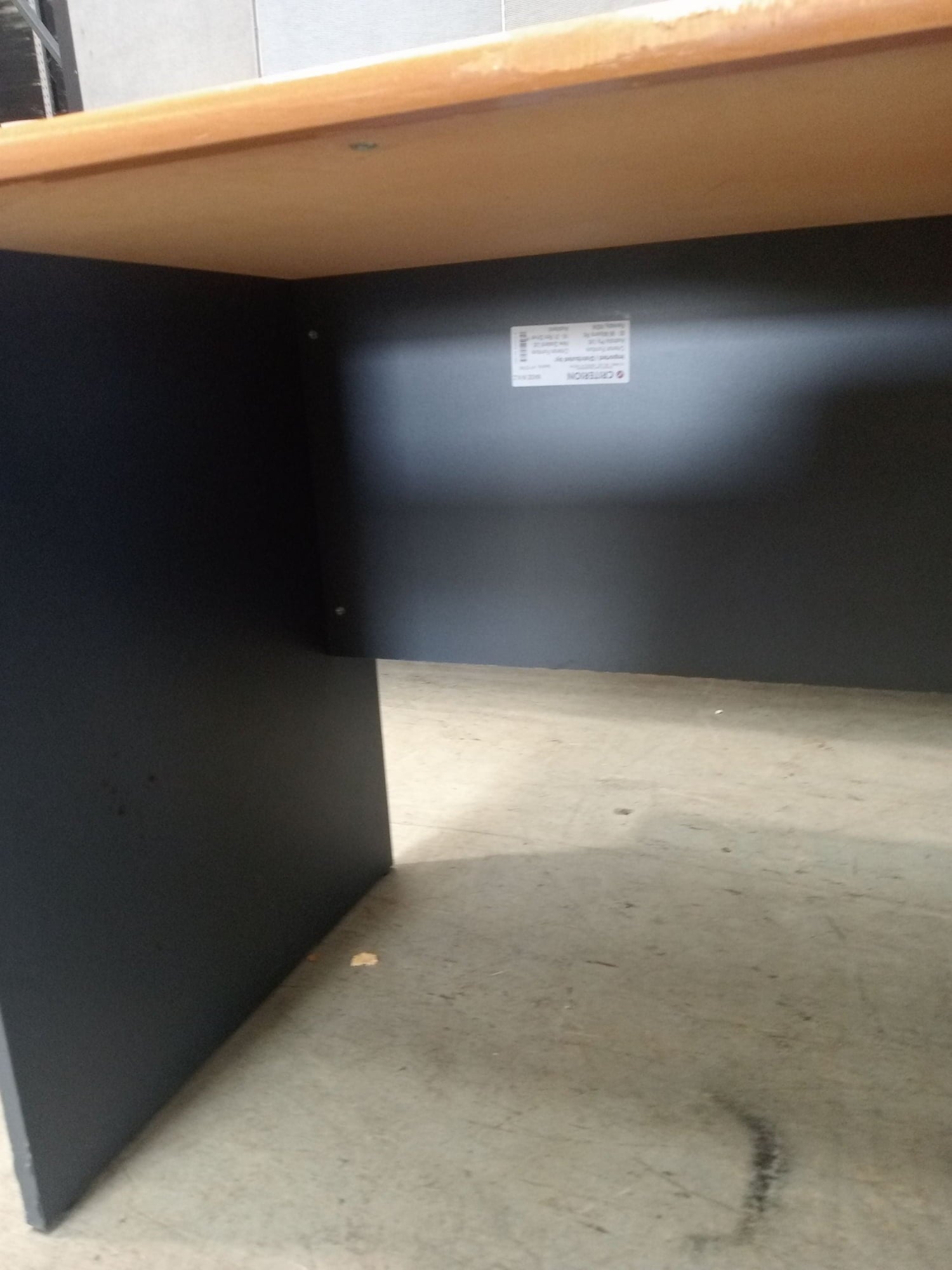 Modesty desk - 1800mm - Office furniture