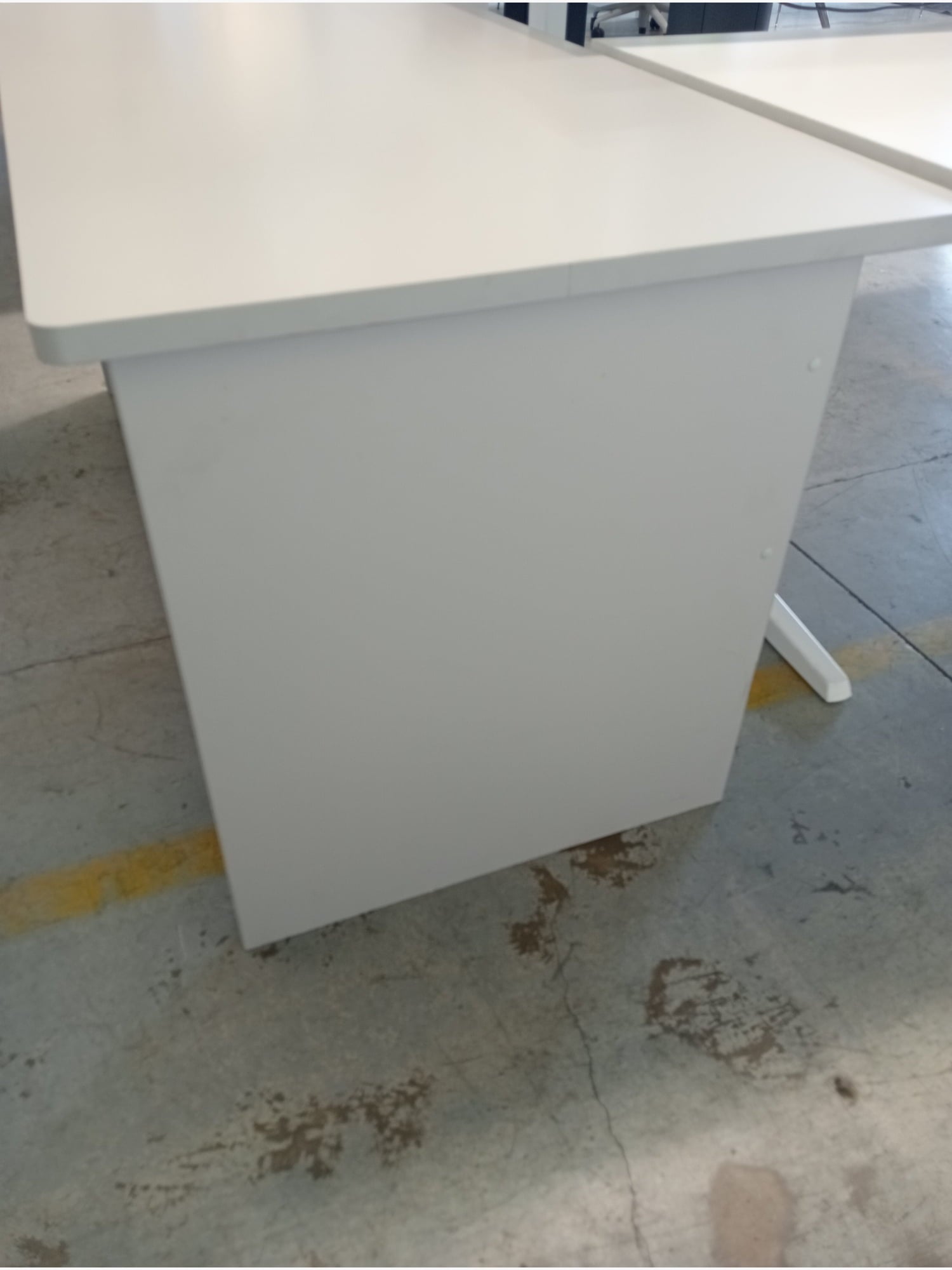 Modesty Desk - Grey - 1500mm - Office furniture