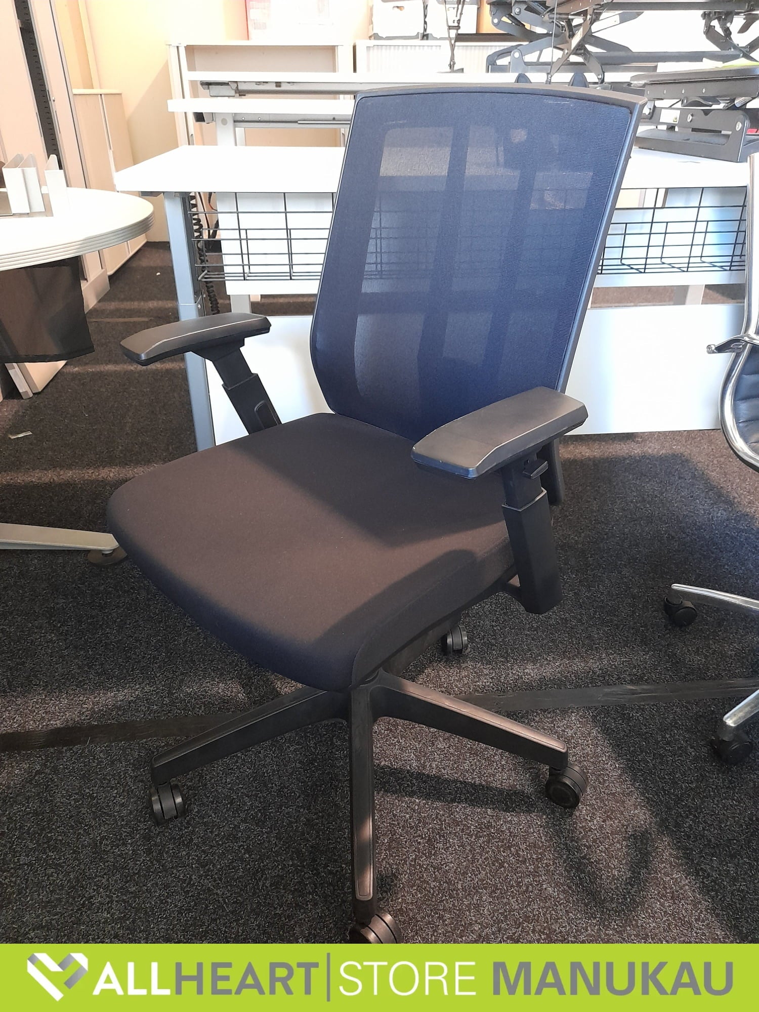 Office Chair - Mesh Back With Arm Rest