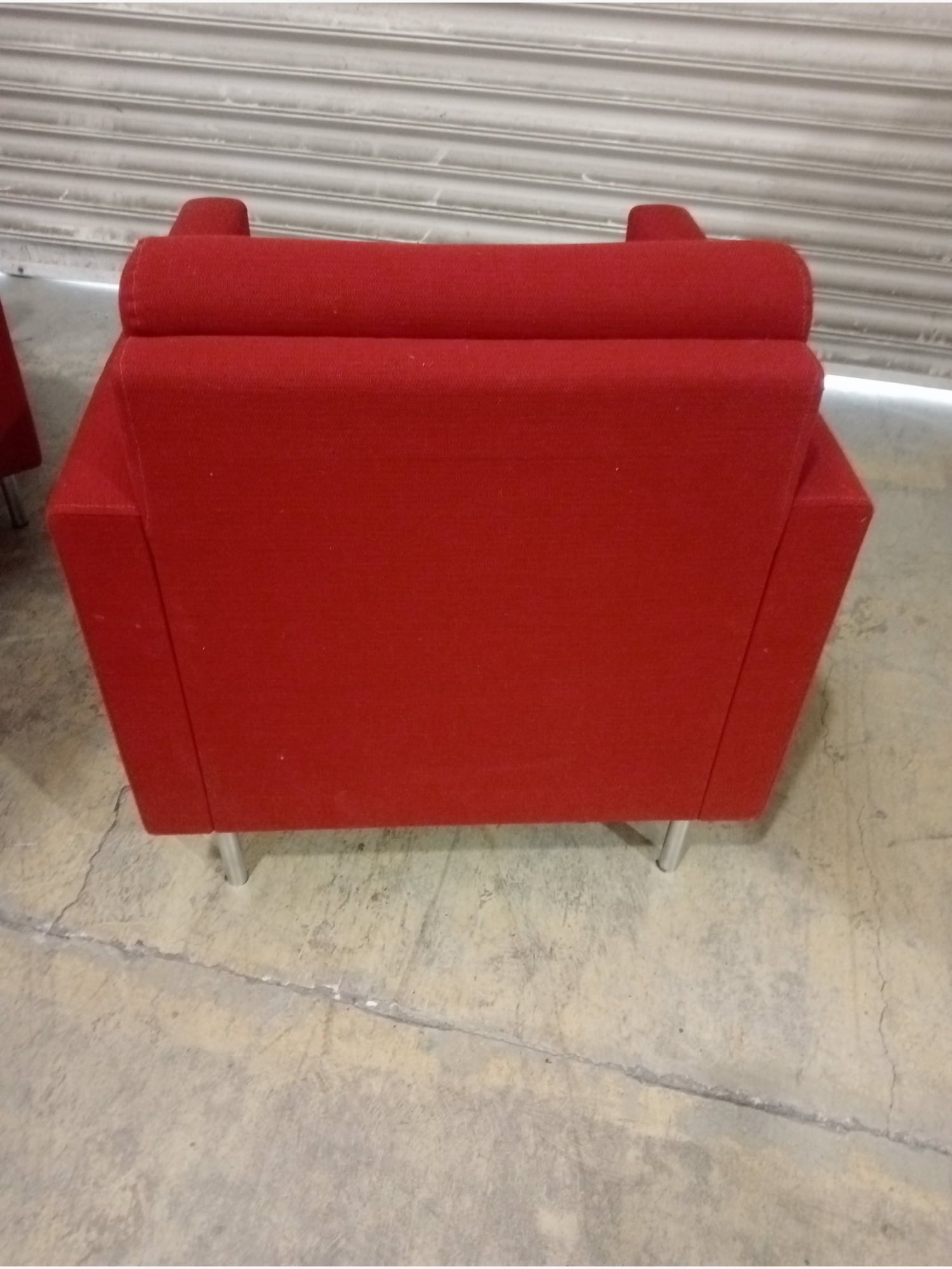 Single Sofa - Red - Furniture