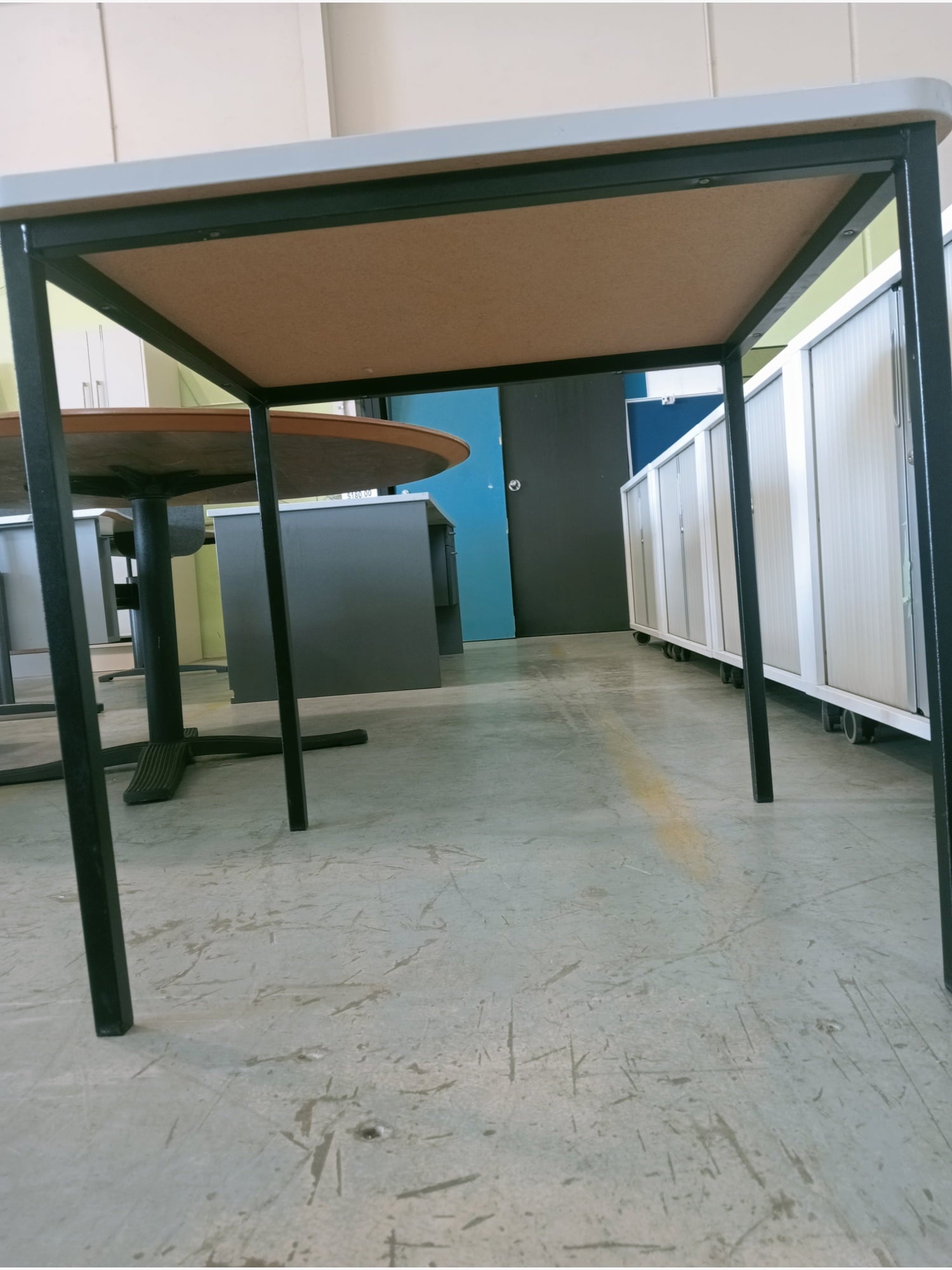 Square Lunchroom Tables - Grey - Furniture