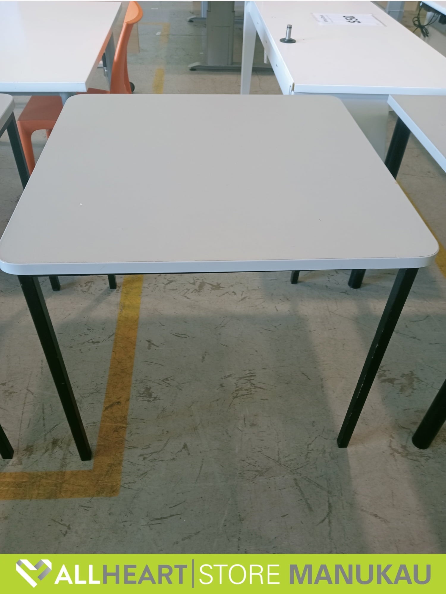 Square Lunchroom Tables - Grey - Furniture