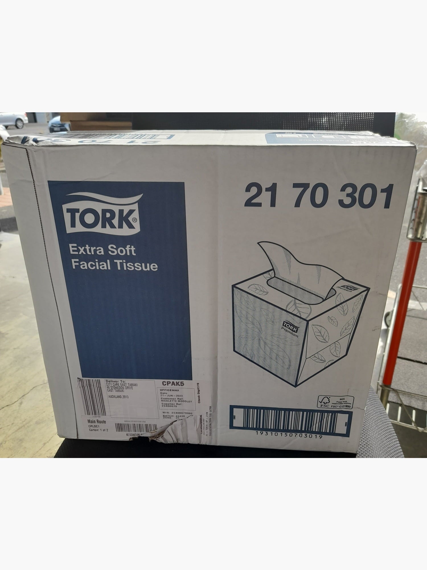 Tork - Facial Tissue - Cube - 21 70 301
