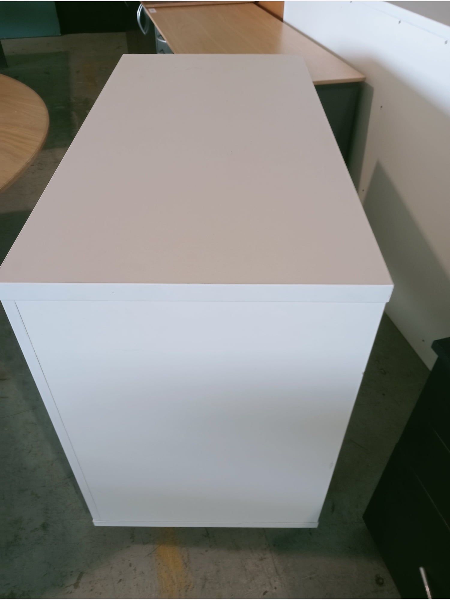 Wooden Frame Tambour on wheels- Small - Office furniture