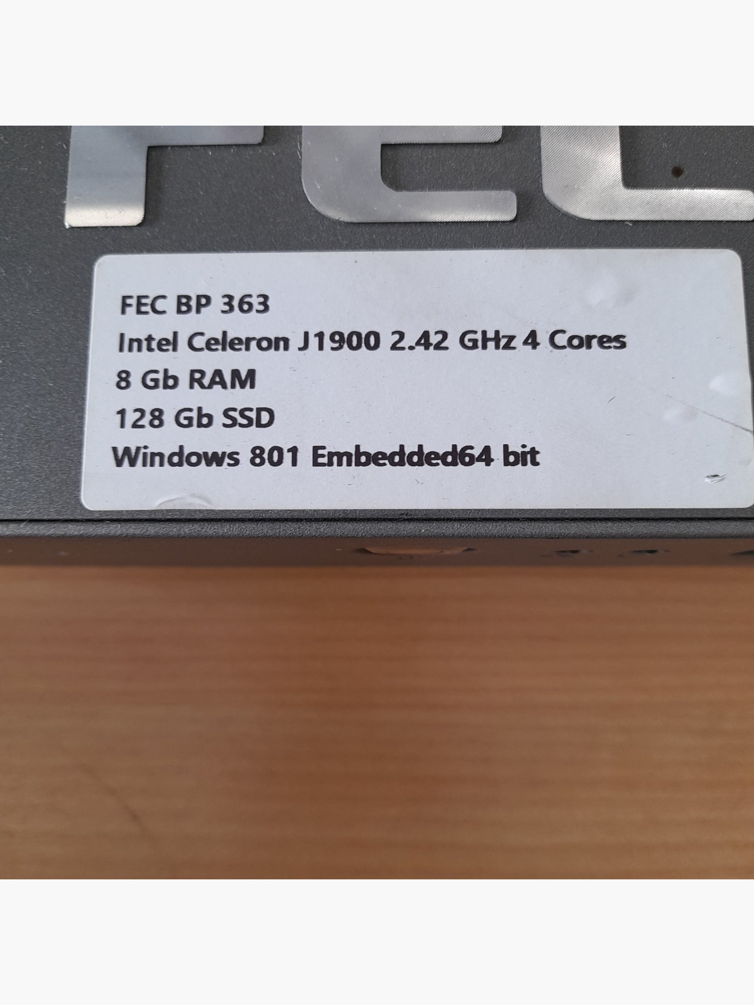 FEC PC - BOX BP - 363